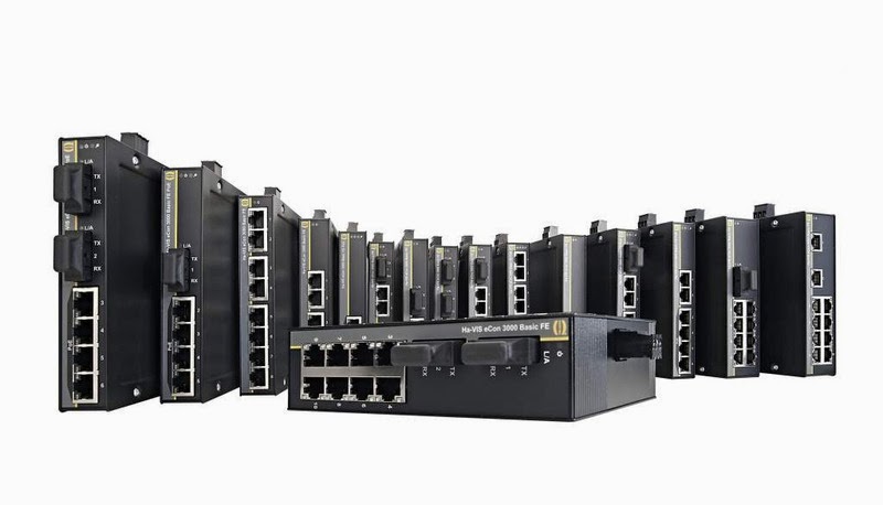 Harting’s New Ha-VIS eCon Switches stand for high efficiency and performance