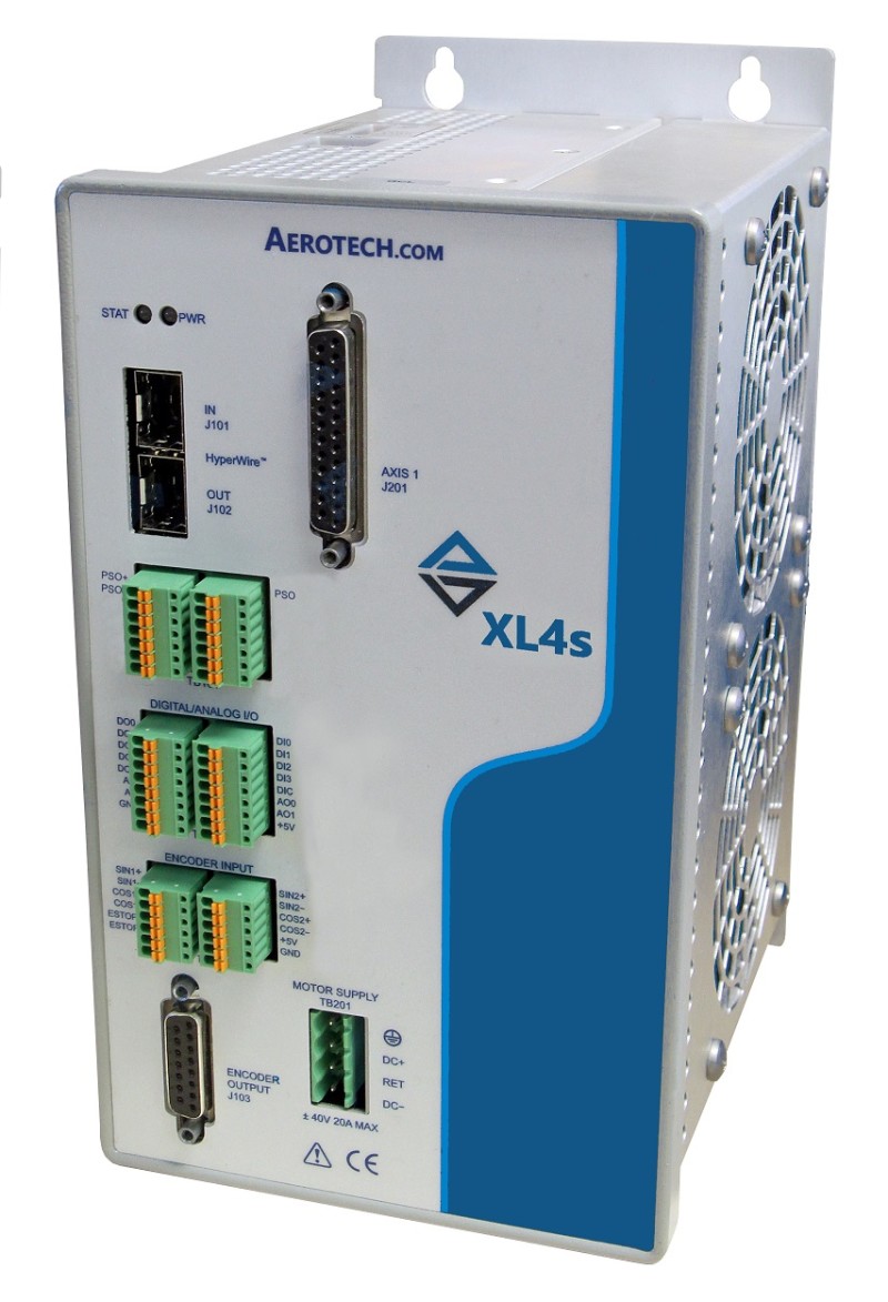 Aerotech, Closed-Loop Servo Control for Voice-Coil and Single-Phase Motors has 192 kHz Servo Rate