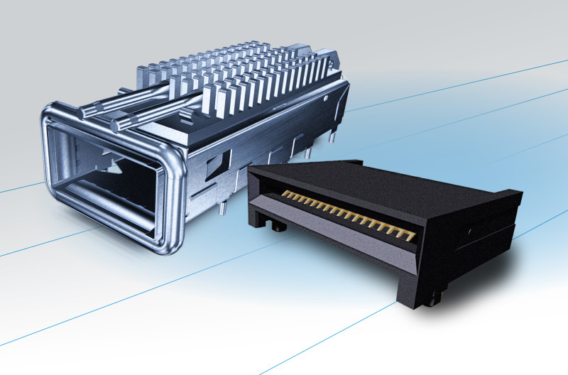 Yamaichi Electronics QSFP56 Connectors for Data Networking