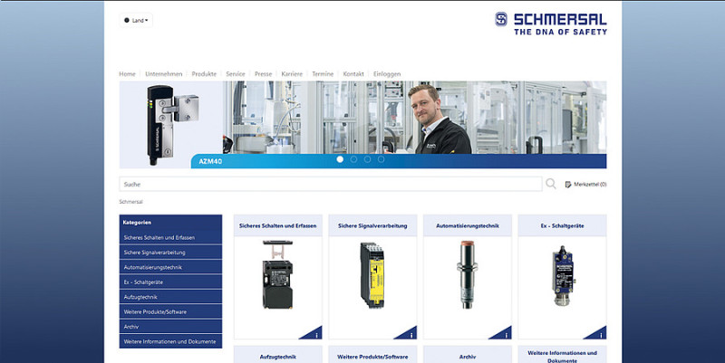Available Now – The New Online Catalogue from Schmersal