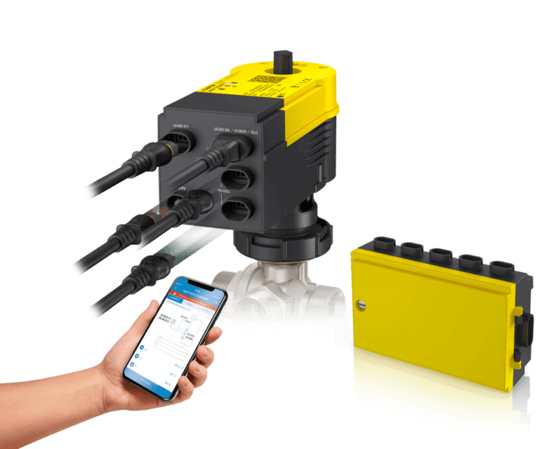 SAUTER Smart Actuator – Flexibility Combined with Predictive Maintenance