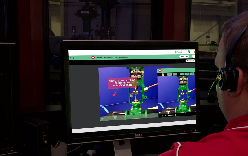 Emerson’s New Virtual Valve Repair Service Offers Efficient, Immediate Support