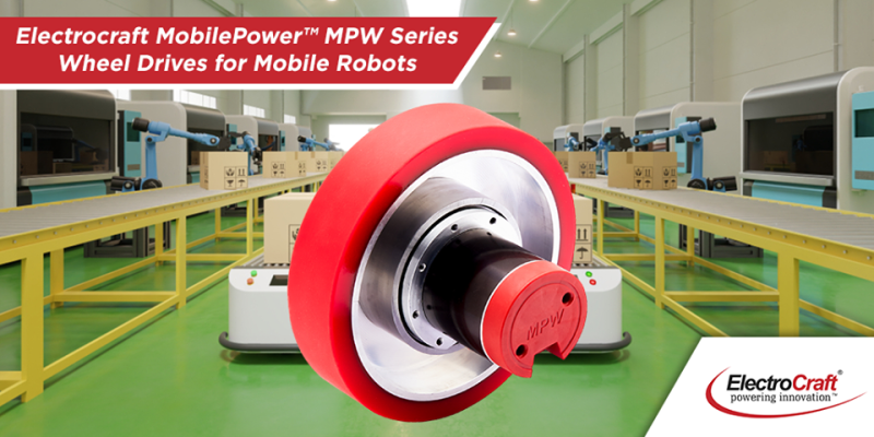 ElectroCraft, Inc. Introduces MPW Series Wheel Drive