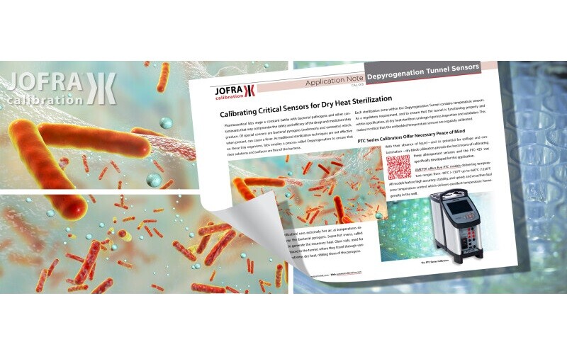 Calibrating Critical Sensors in Depyrogenation Tunnels