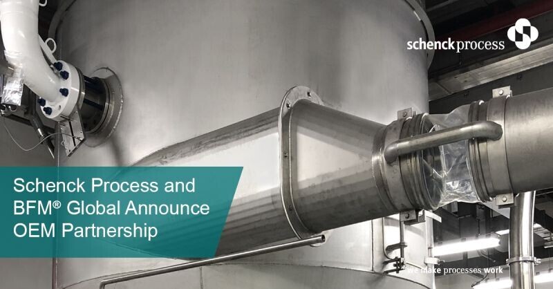 Schenck Process and BFM® Global Announce OEM Partnership