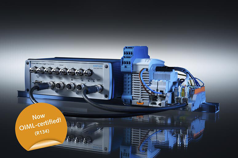 Kistler is awarded best-in-class OIML certificate for Weigh In Motion system