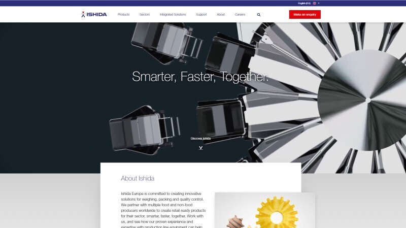 Ishida Europe's New Website supports 6 more Languages
