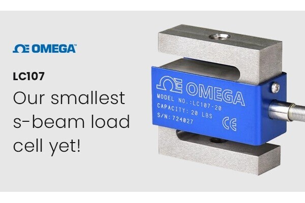 Omega Announces the Release of Its Smallest S-Beam Load Cell Yet