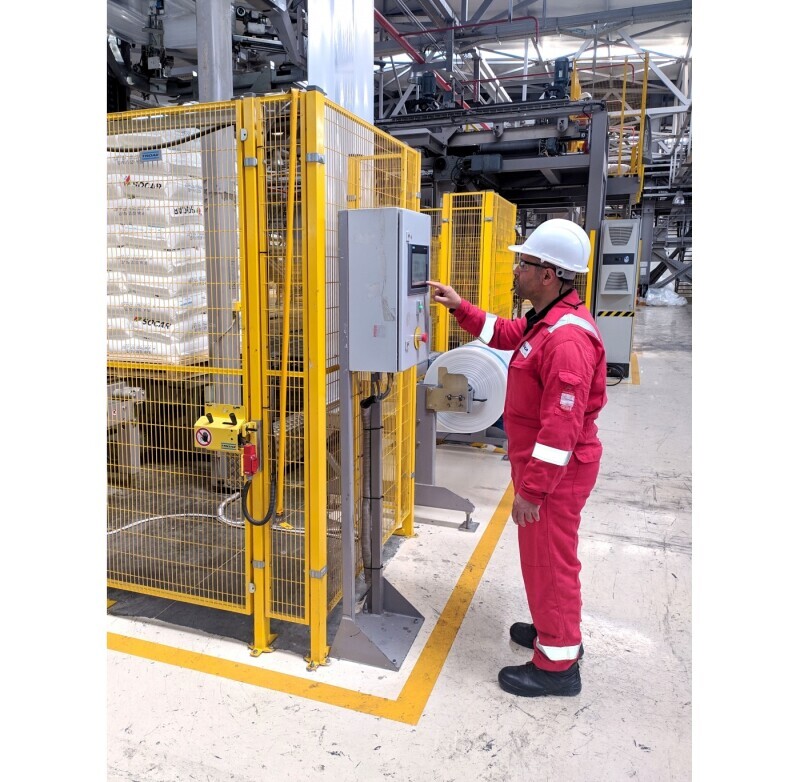 STATEC BINDER Fully Automatic Packaging Line for SOCAR Polymer