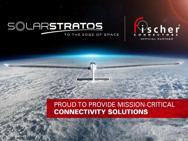 Fischer Connectors joins SolarStratos as Official Partner