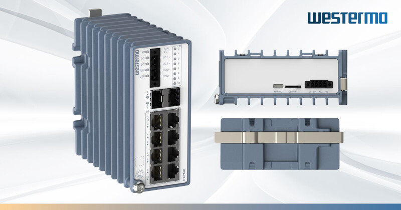 Westermo Compact Industrial PoE Switch Supports Mission-Critical Networks With High Power Demands