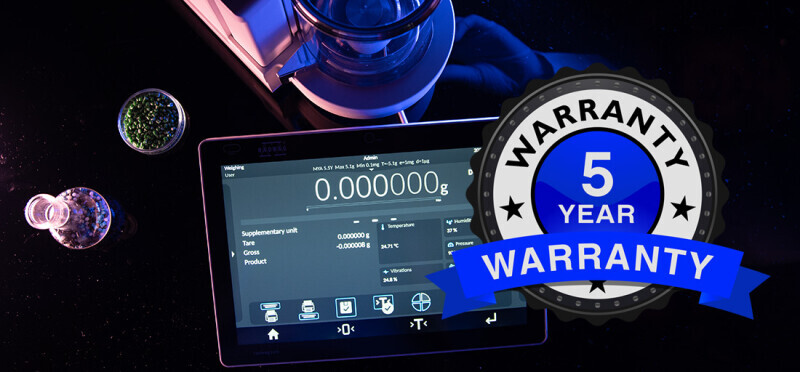 New Warranty Period for RADWAG Balances