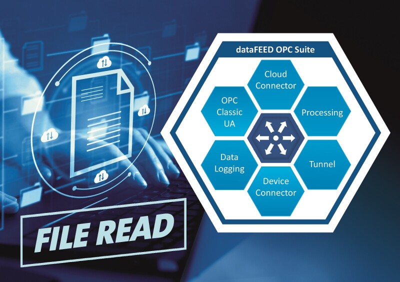 dataFEED OPC Suite Extended from Softing Industrial Now Supports the Integration of Production Data from XML Files