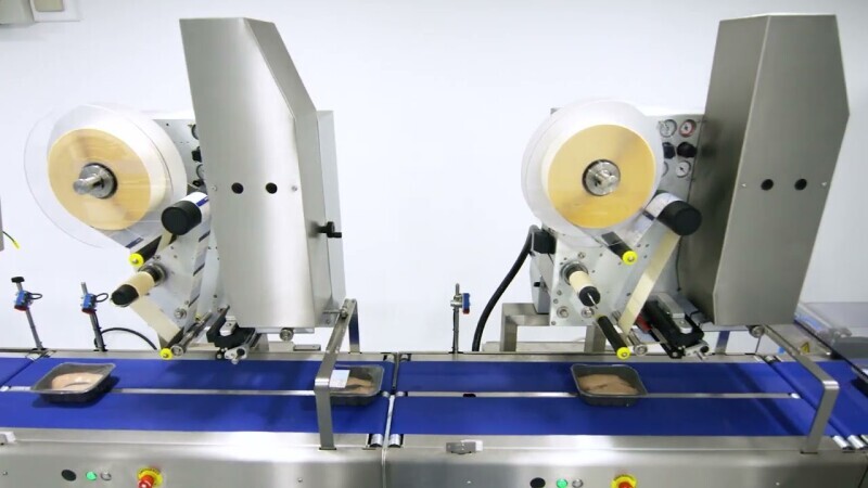 Marel High Speed Industrial Weigher and Labeler