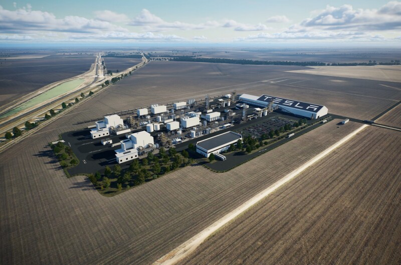 Tesla Lithium Refinery Groundbreaking