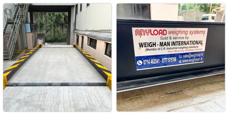 Anyload and Weigh-Man International - New Truck Scale in Sri Lanka
