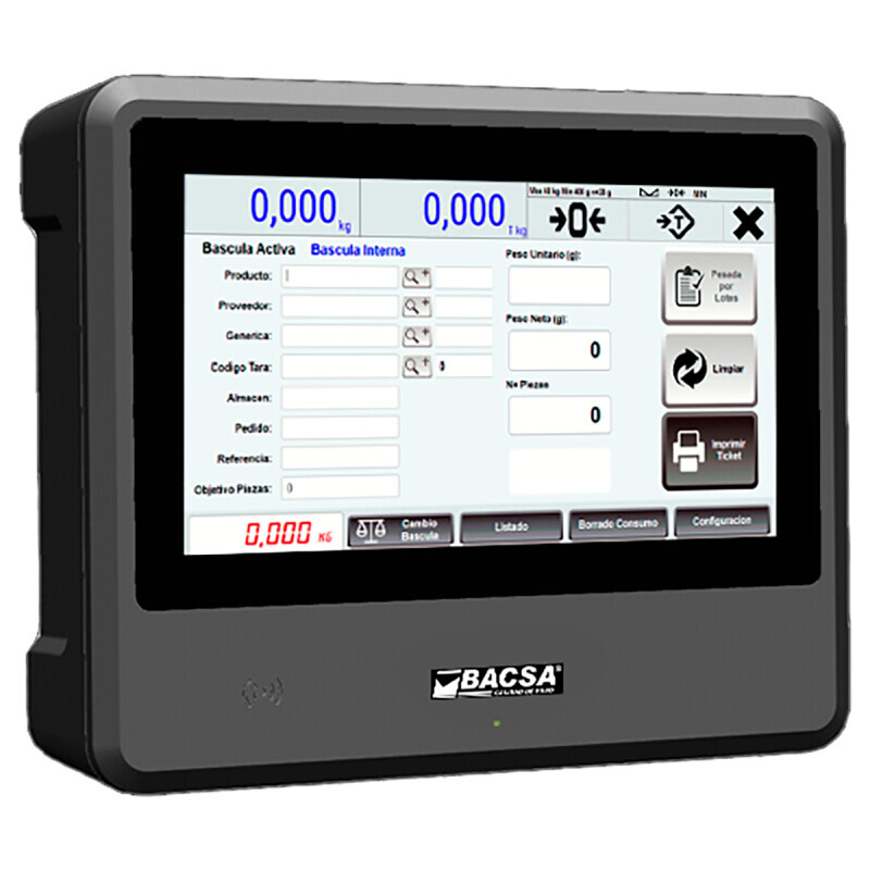 BACSA's New Weighing Terminal VT-600 with Piece Counting Software