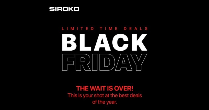 Ready to save on Siroko Products? Black Friday is here with up to 70% discounts!