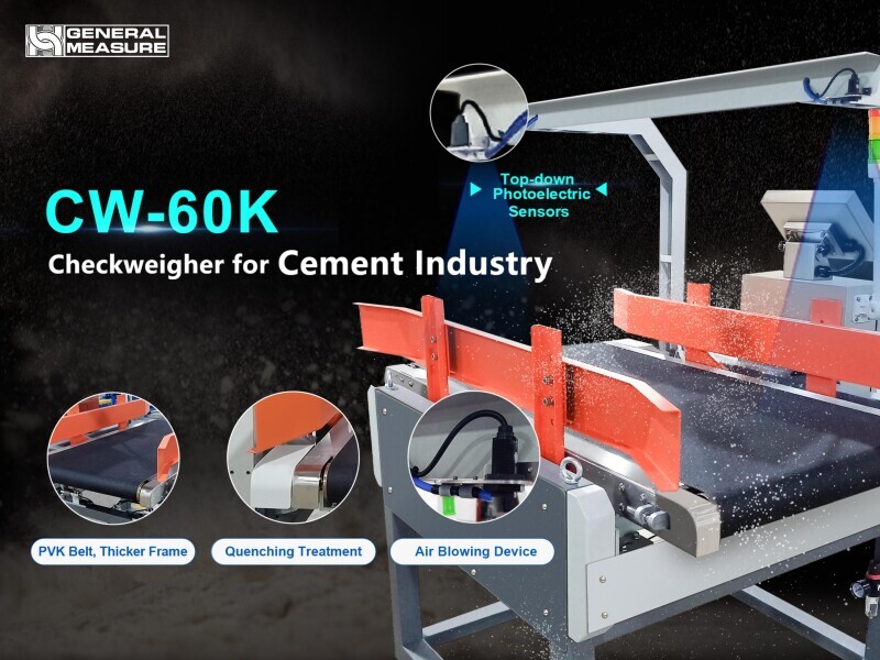 General Measure CW-60K - The Robust and Durable Checkweigher in the Cement Industry
