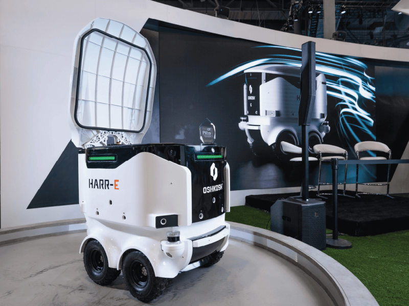 Oshkosh Corporation Wins Coveted CES Picks Award for Revolutionary HARR-E™ Autonomous Electric Robot