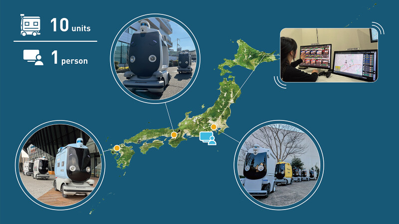 Panasonic HD Becomes the First Company in Japan to Operate 10 Remote Delivery Robots Across Multiple Regions