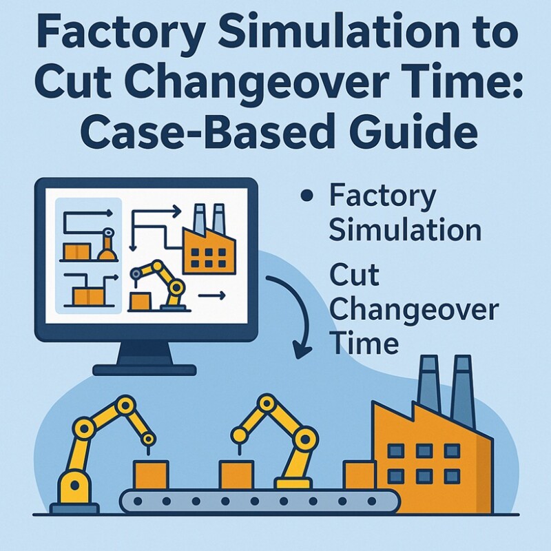 Factory Simulation to Cut Changeover Time: Case-Based Guide