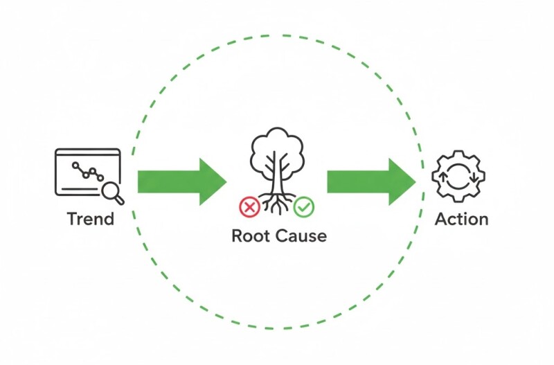 OEE That Drives Action: From Trend to Root Cause