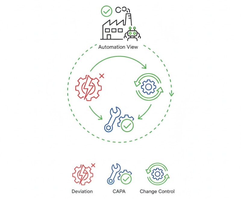 Deviation, CAPA, and Change Control: An Automation View