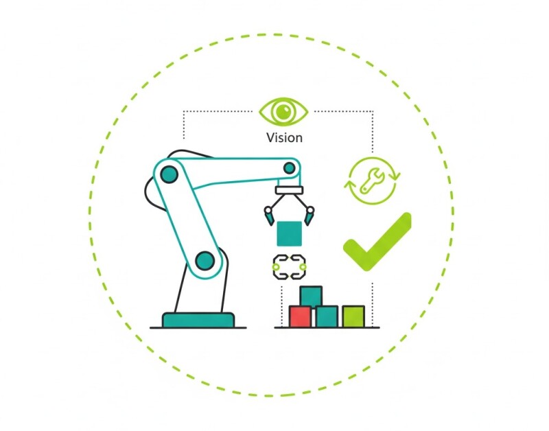 Robotic Picking Accuracy: Vision, Grippers, and Feedback
