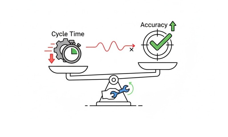 Cycle Time vs Accuracy: Tuning Trade-Offs