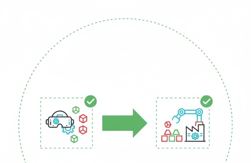 From Sim to Shop Floor: Commissioning Bin-Picking Cells