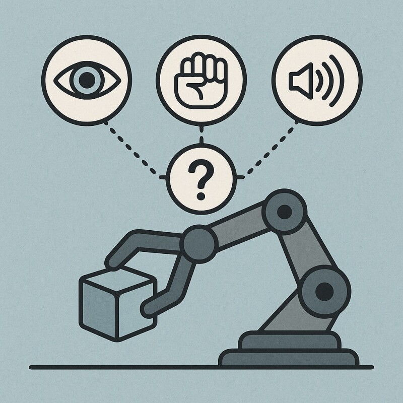 Multimodal QA: Fusing Vision, Force, and Sound