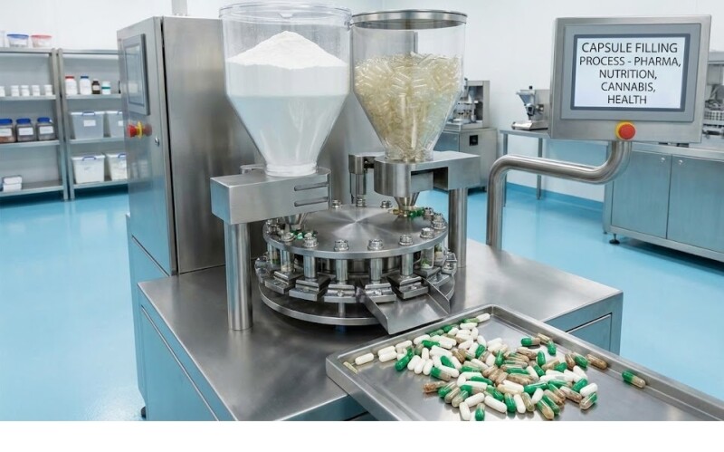 Capsule Filling Machines: Essential Equipment for Pharmaceutical, Manufacturing, Cannabis, Nutrition, and Health Industries