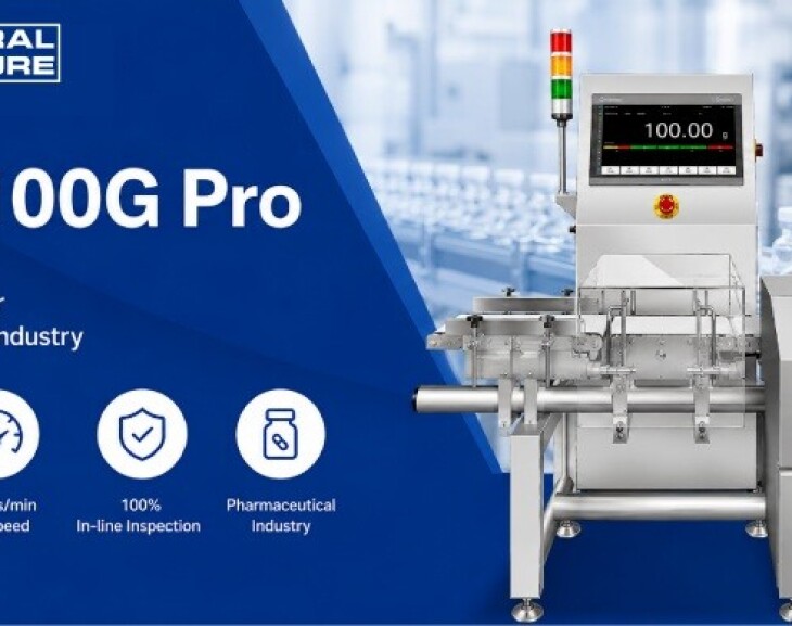 Product Case: General Measure CW-100G Pro Checkweigher in the Pharmaceutical Industry