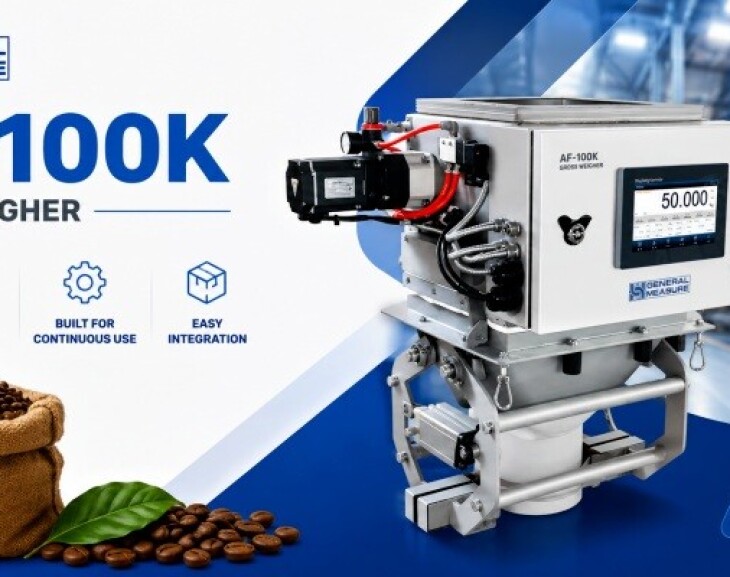 Product Case | General Measure AF-100K Gross Weigher for Coffee Bean Packaging
